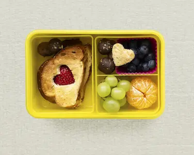 how to make Child's Lunch Special Valentine's Day
