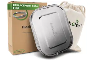 Blockhuette Stainless Steel eco-friendly Lunch Boxes